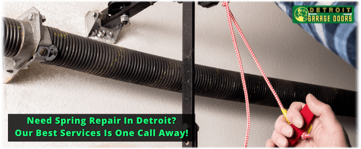 Broken Garage Door Spring Detroit